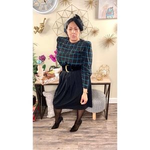 Vintage Button Front Dress